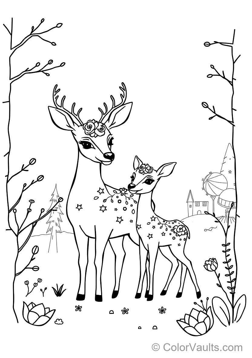 Playful Craft Sketch: Cute Squirrel Holding Nut (6)