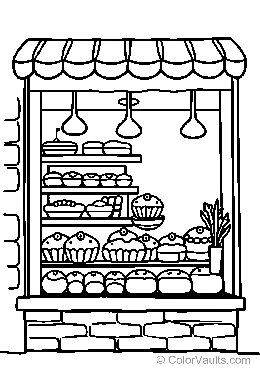 Bakery Display Window