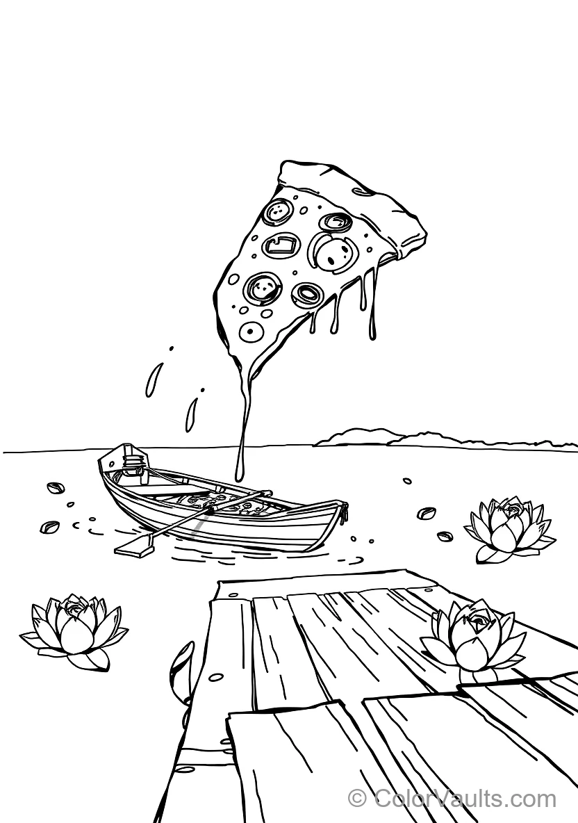 Craft Sketches - Food & Sweets coloring page 2