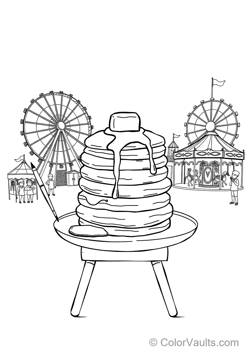 Craft Sketches - Food & Sweets coloring page 3