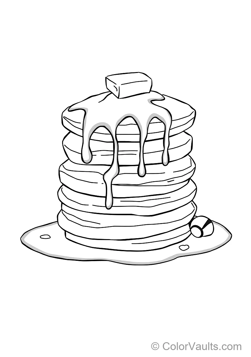Sweet Treats Sketch: Colorful French Macarons Stack (2)