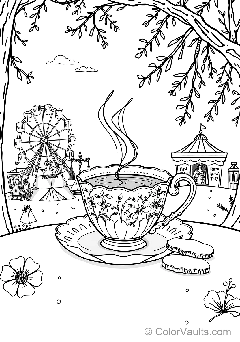 Sweet Treats Sketch: Colorful French Macarons Stack (3)