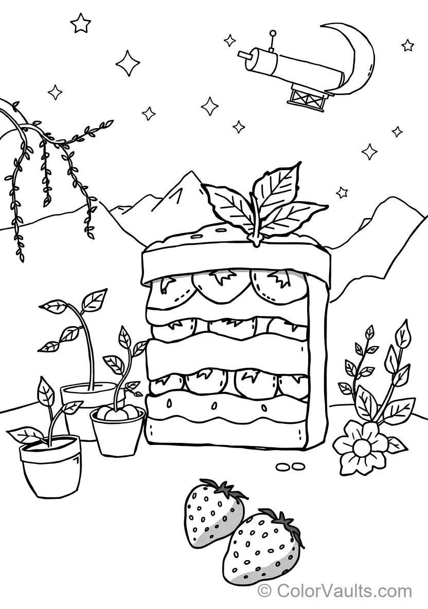 Sweet Craft Sketch: Chocolate Dipped Strawberries (4)