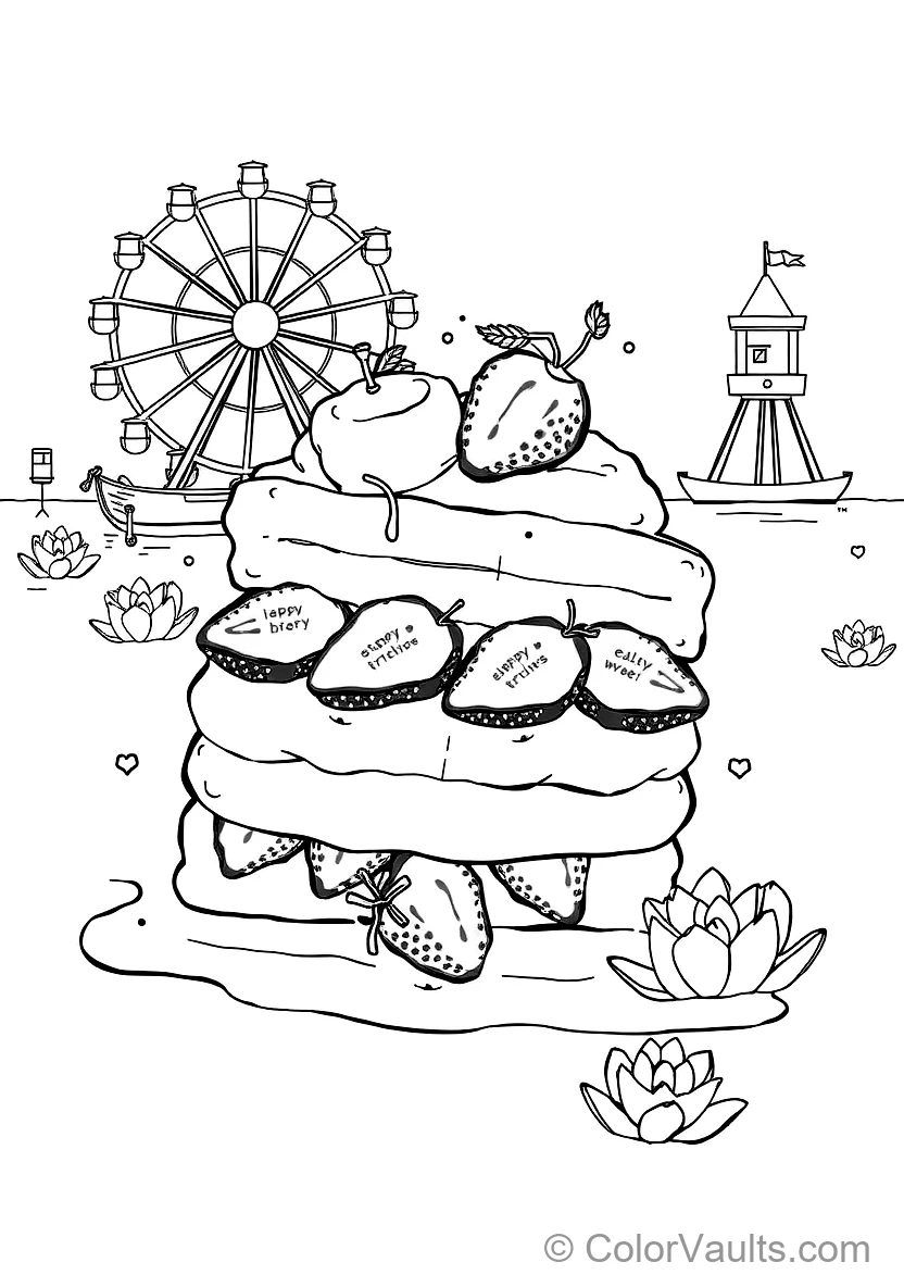 Sweet Craft Sketch: Chocolate Dipped Strawberries (6)