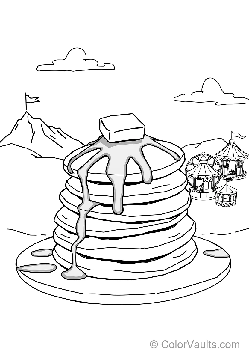 Sweet Bakery Sketch: Cinnamon Roll with Vanilla Glaze (6)