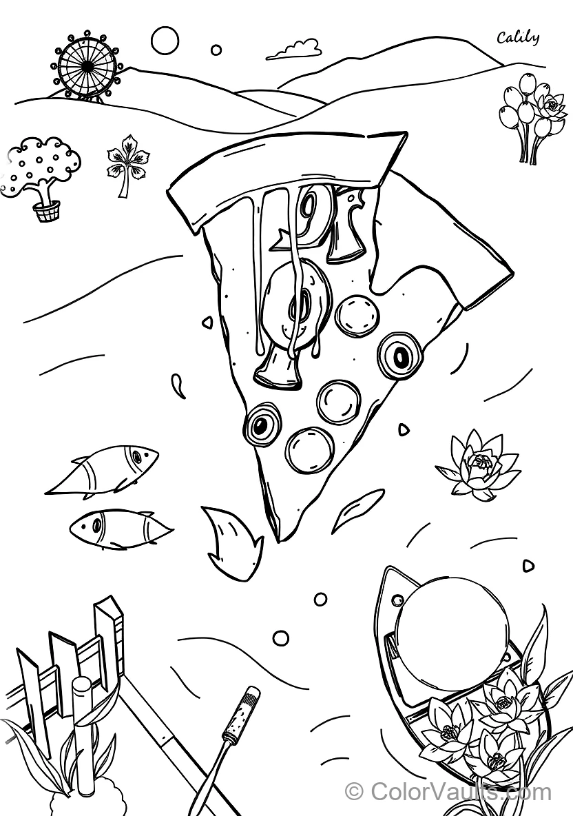 Sweet Craft Sketch: Birthday Cake with Glowing Candles (6)