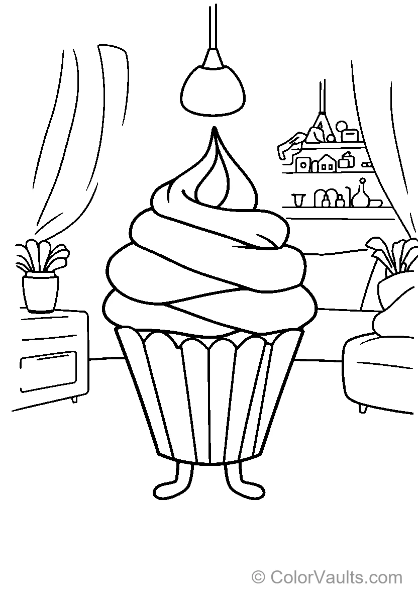 Cupcake Candle