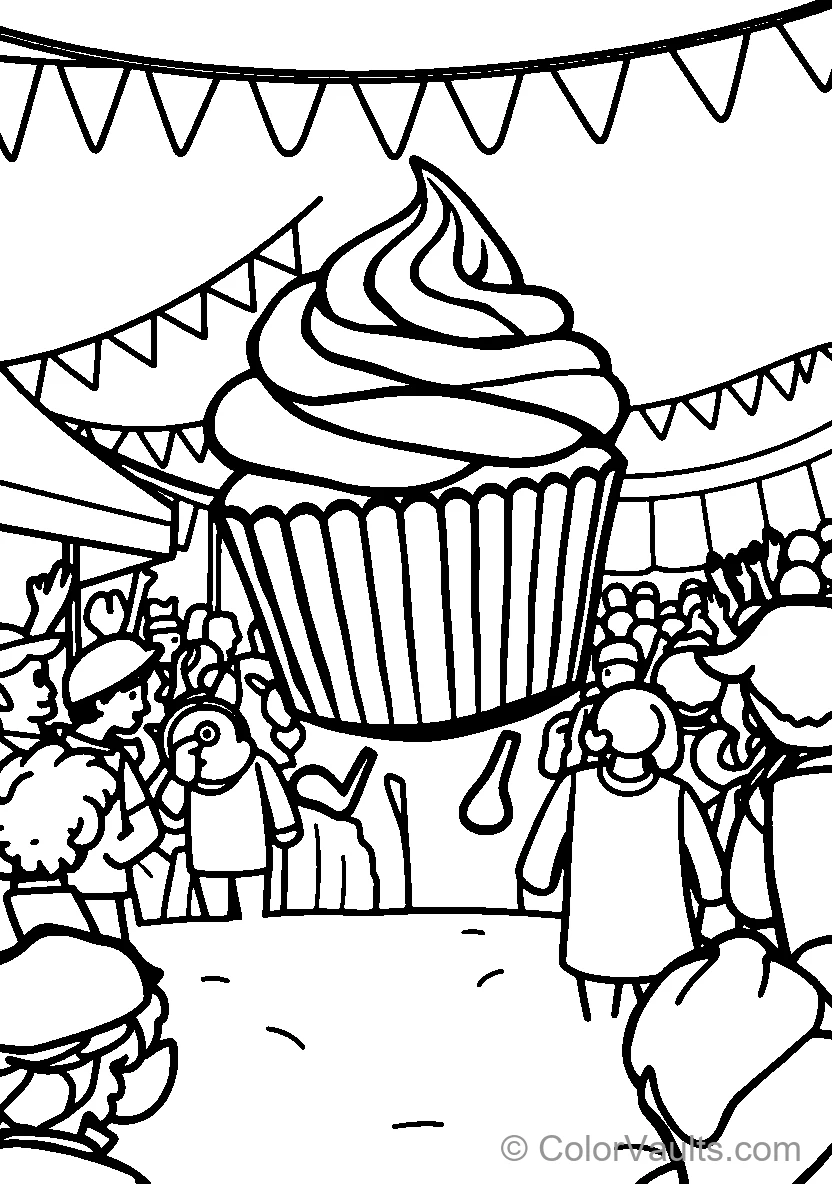 Giant Cupcake Celebration