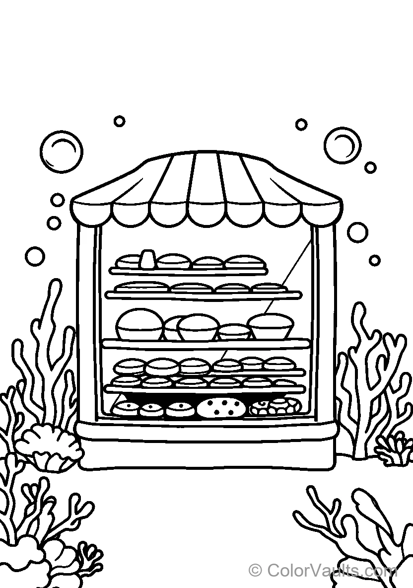 Underwater Bakery Display
