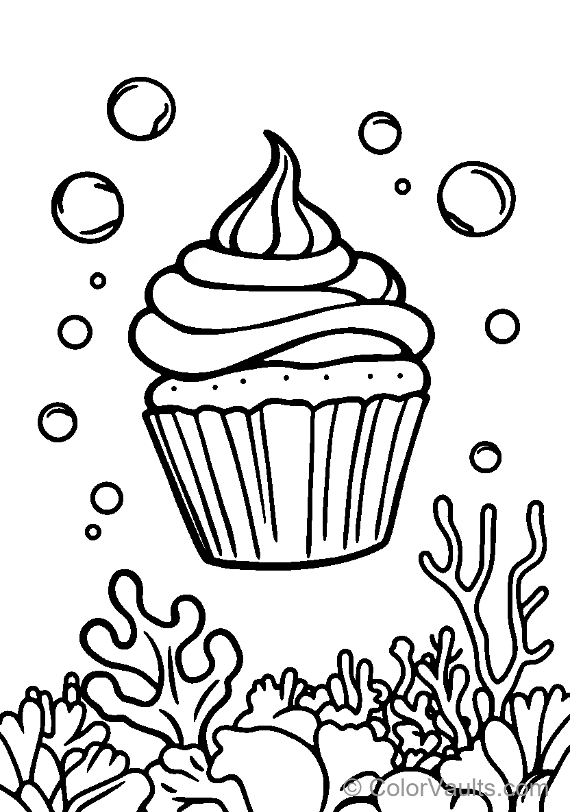 Underwater Cupcake