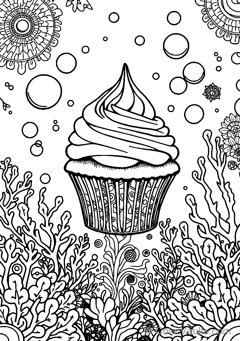 Underwater Cupcake (Scene 3)