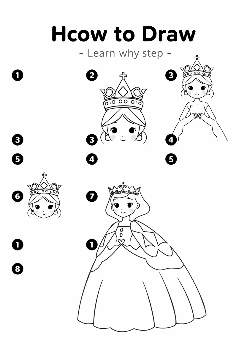 Schritt für Schritt Drawing Tutori