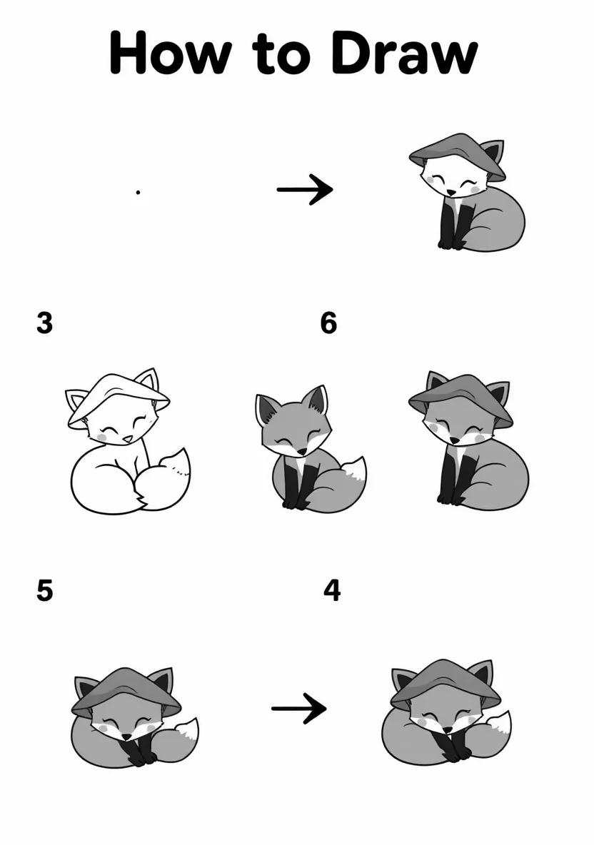 Schritt für Schritt Drawing Tutori