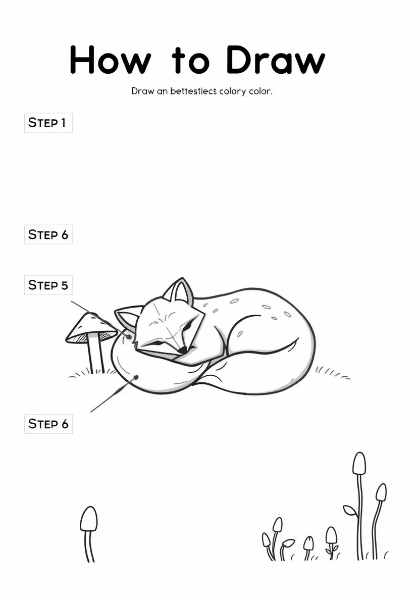 Schritt für Schritt Drawing Tutori