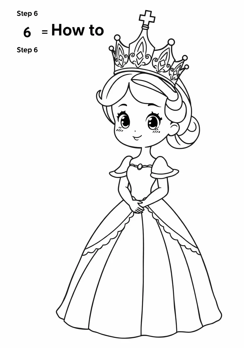 How to Draw Schritt für Schritt coloring page 1