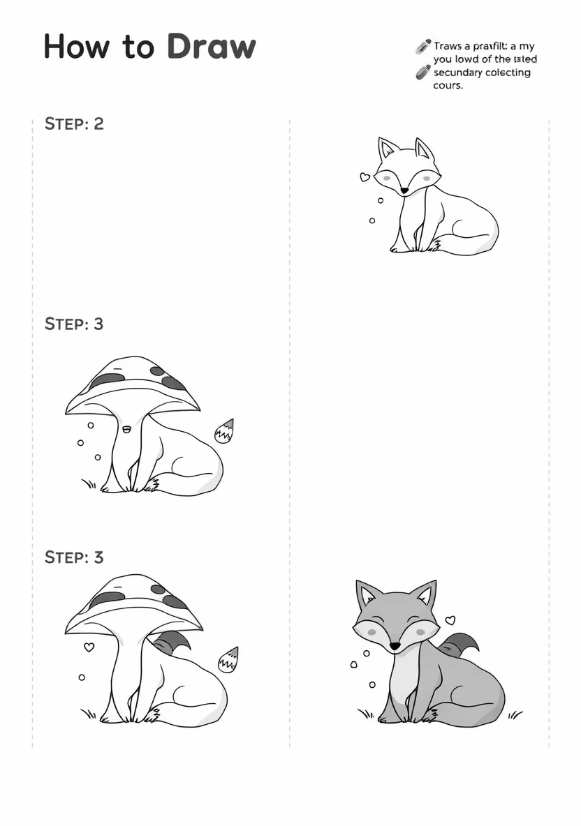 Schritt für Schritt Drawing Tutori