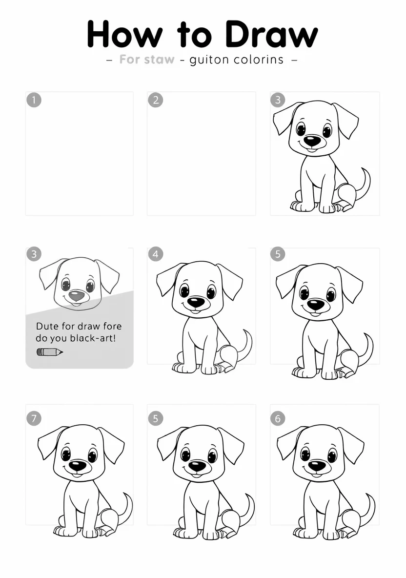 Schritt für Schritt Drawing Tutori