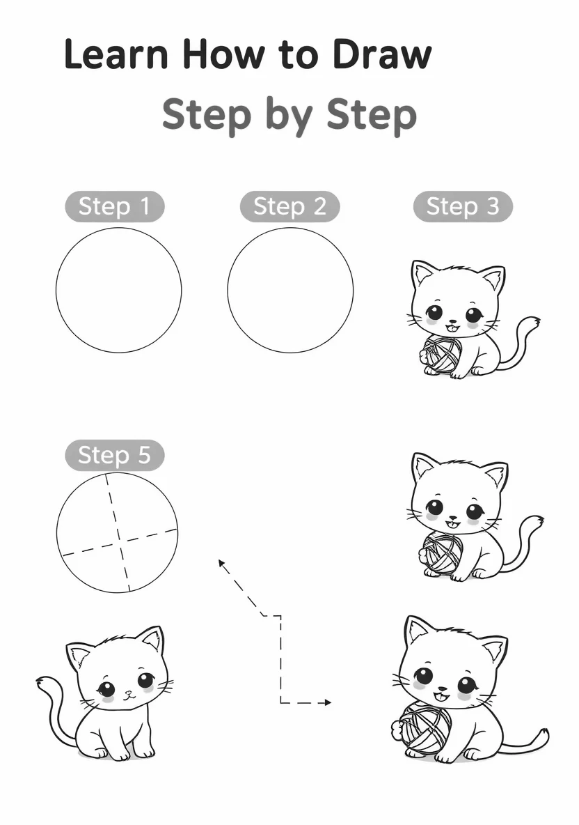 Schritt für Schritt Drawing Tutori