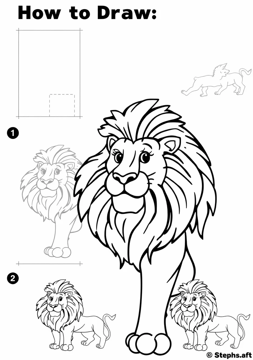 Schritt für Schritt Drawing Tutori