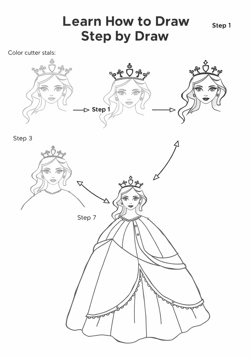 Étape par Étape Drawing Tutori