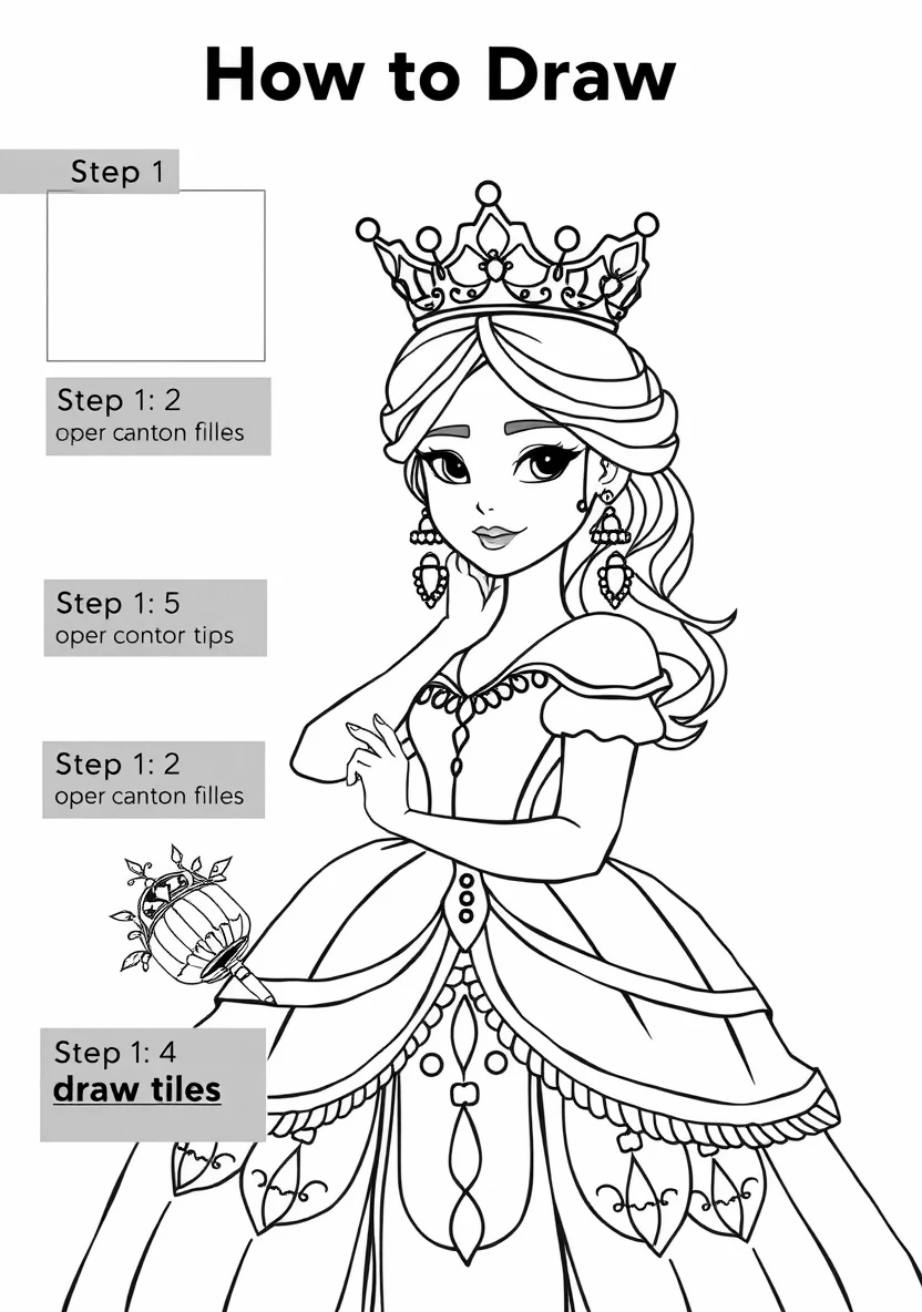 Étape par Étape Drawing Tutori