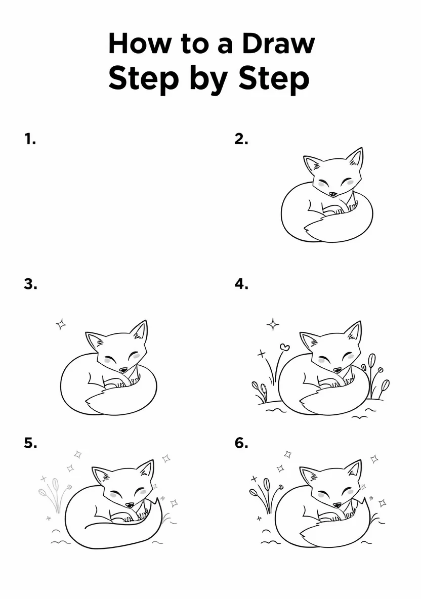 Étape par Étape Drawing Tutori