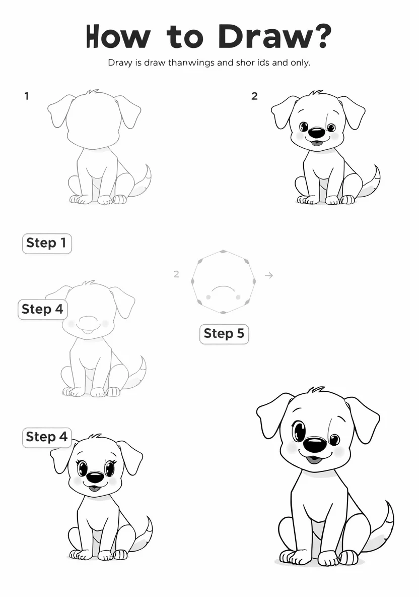 Étape par Étape Drawing Tutori