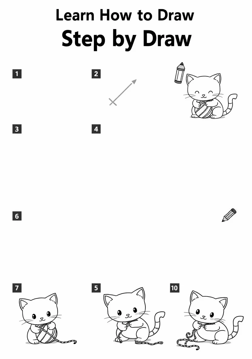 Étape par Étape Drawing Tutori