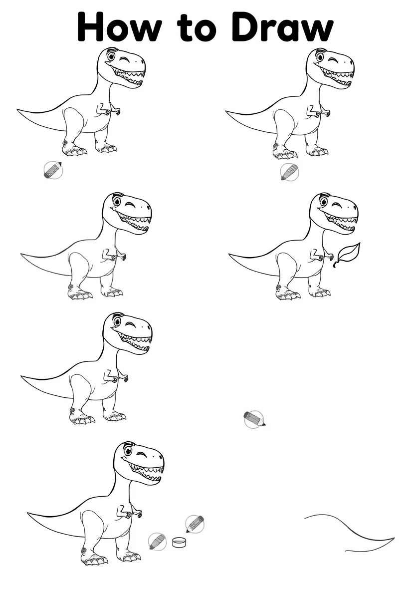 Étape par Étape Drawing Tutori