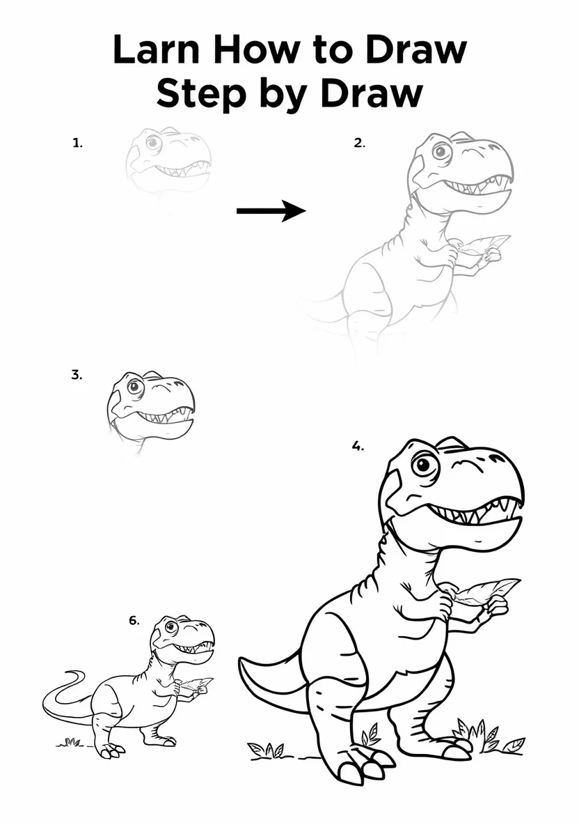 Étape par Étape Drawing Tutori