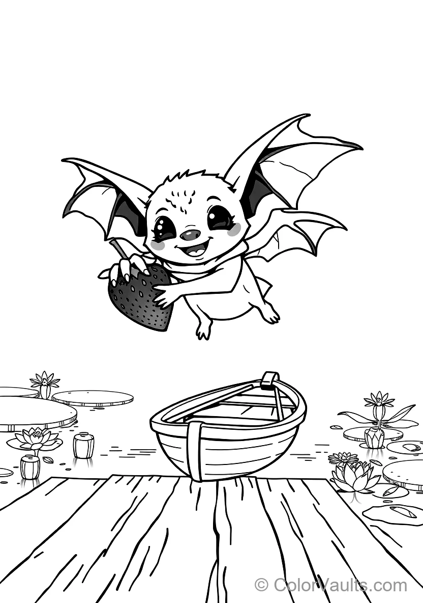 Creepy Kawaii coloring page 2