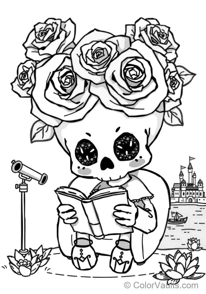 Creepy Kawaii coloring page 3