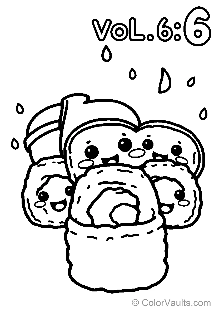 Süßer Sushi Characters