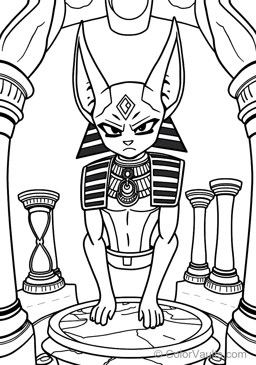Anime Beerus from Dragon Ball Z (Scene 5)