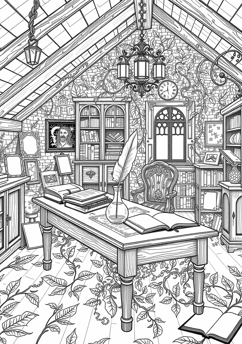 A Gothic Dark Academia St