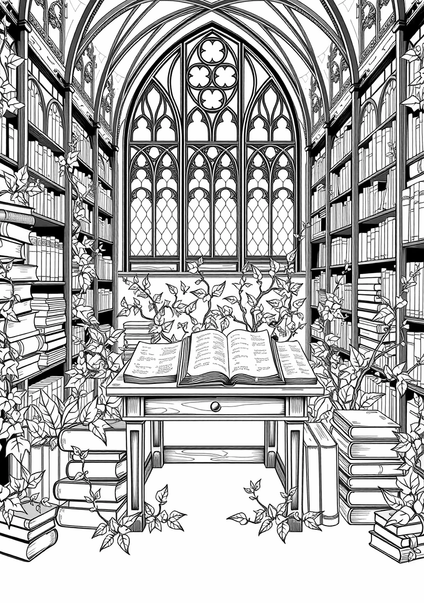 A Gothic Dark Academia St