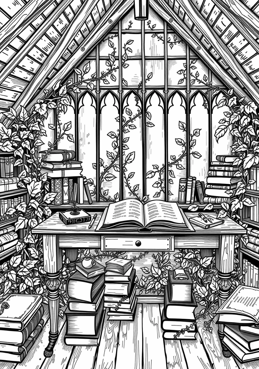 A Gothic Dark Academia St