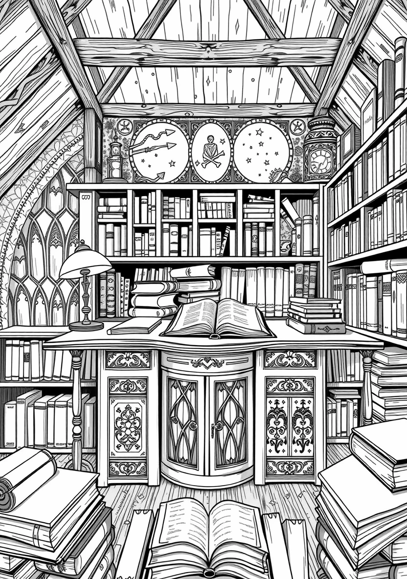 A Gothic Dark Academia St