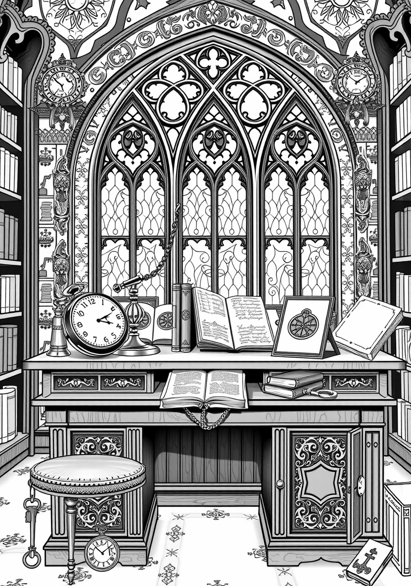 A Gothic Dark Academia St