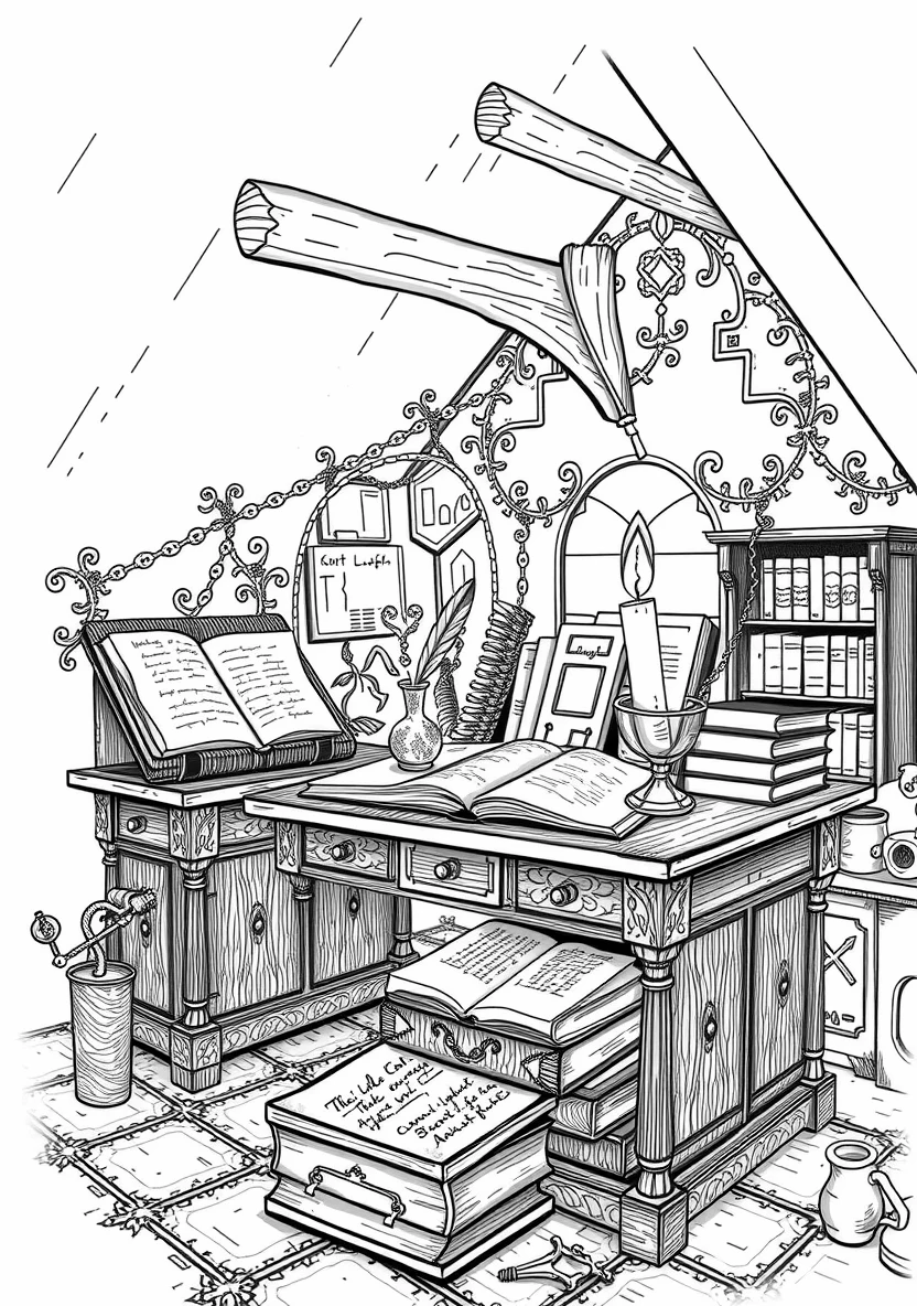 A Gothic Dark Academia St