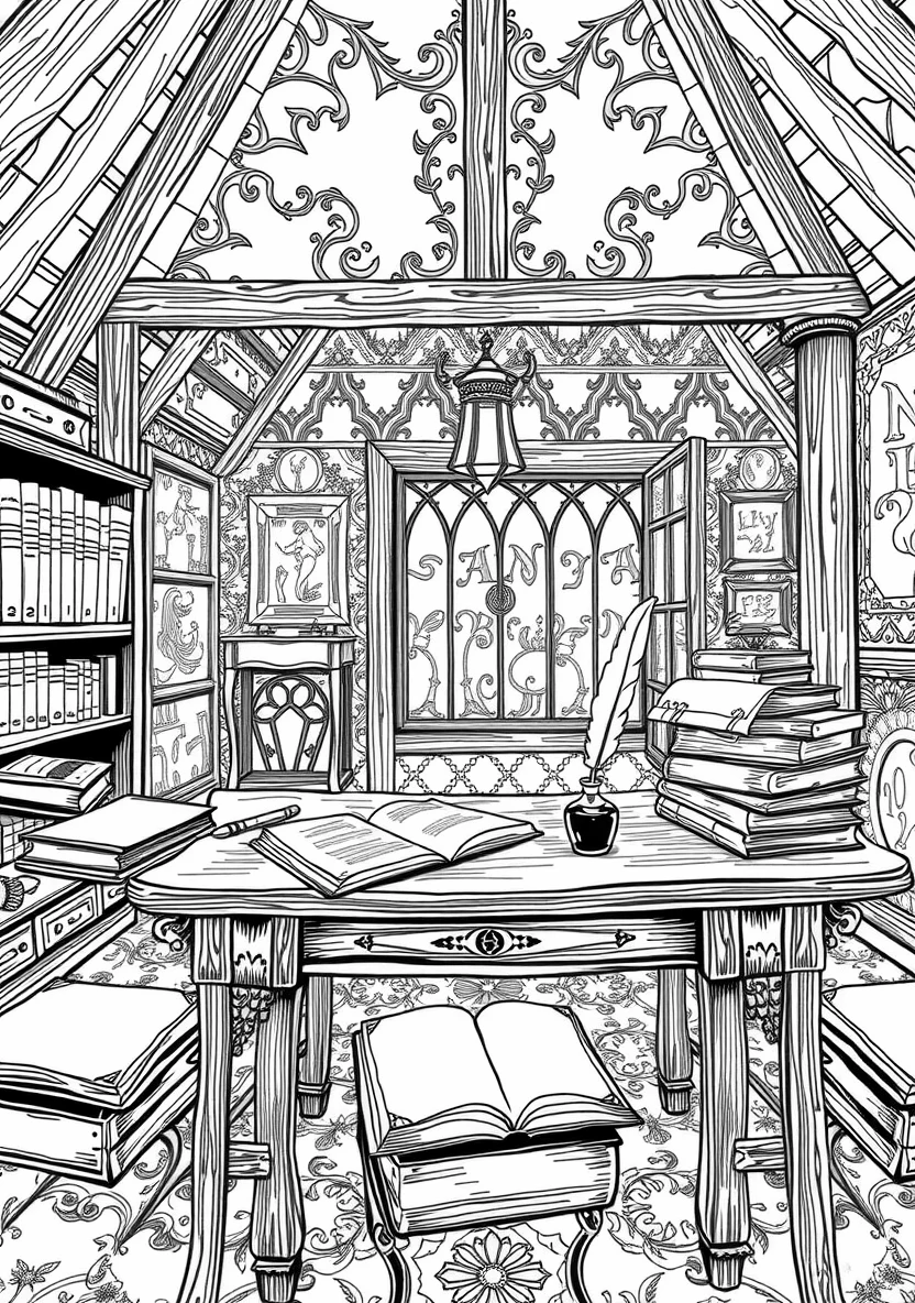 A Gothic Dark Academia St