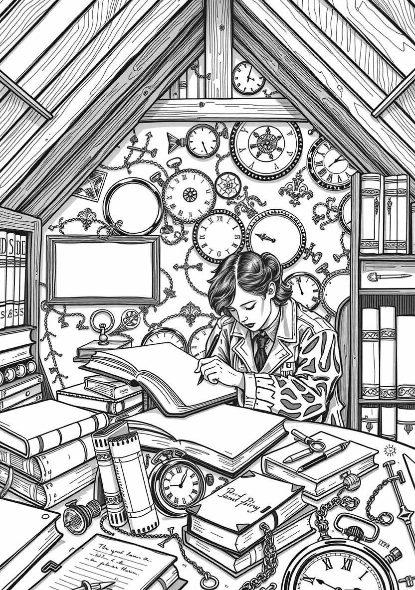 A Gothic Dark Academia St