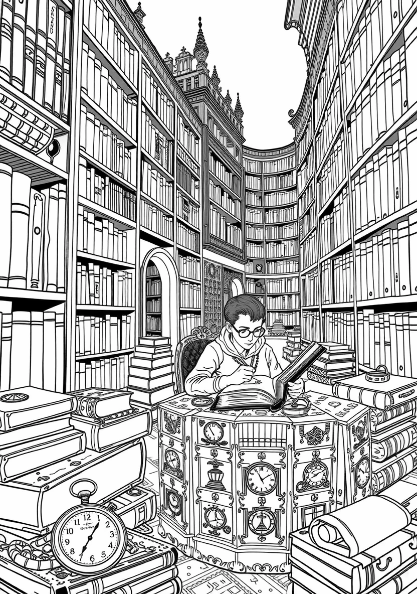 A Gothic Dark Academia St