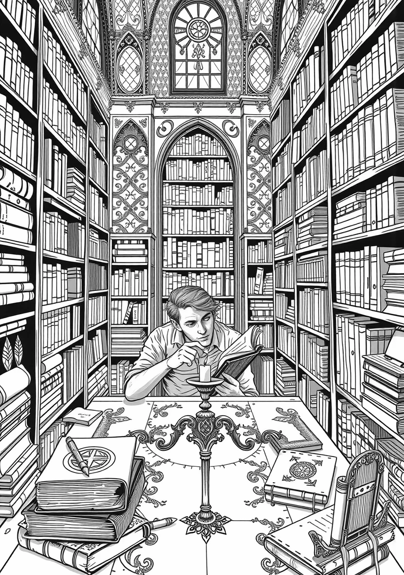 A Gothic Dark Academia St