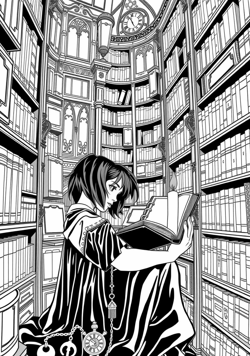 A Gothic Dark Academia St