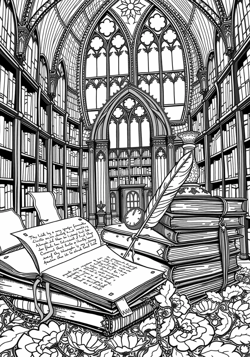 A Gothic Dark Academia St