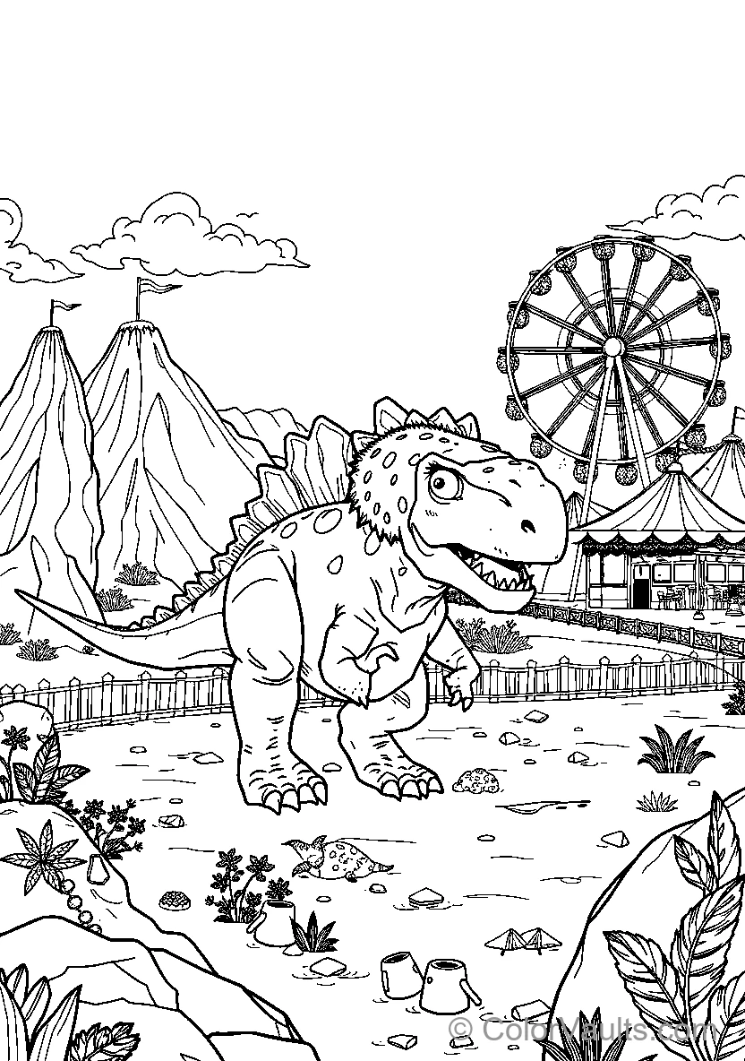 Dinosaur Adventure (Scene 2)