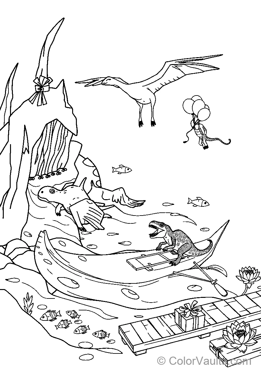 Dinosaur Adventure (Scene 3)