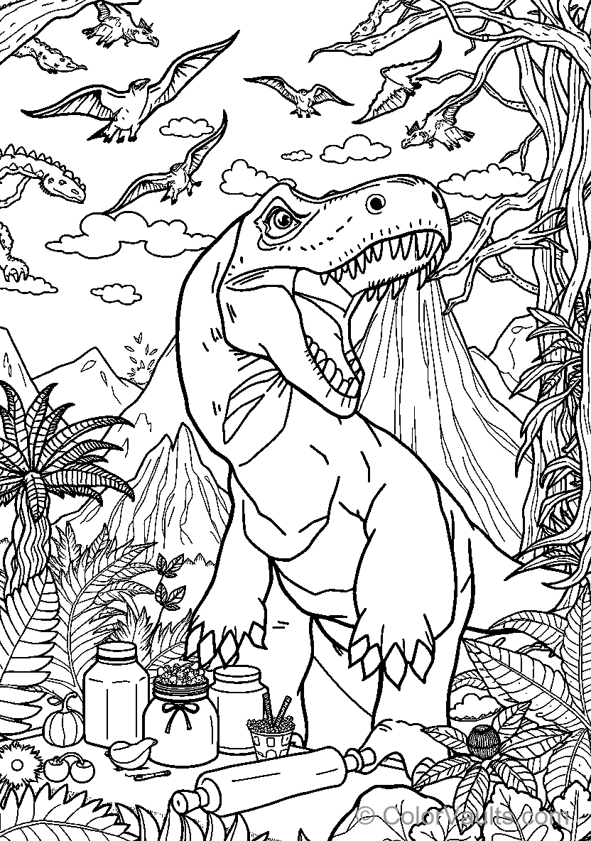 Dinosaur Adventure (Scene 7)