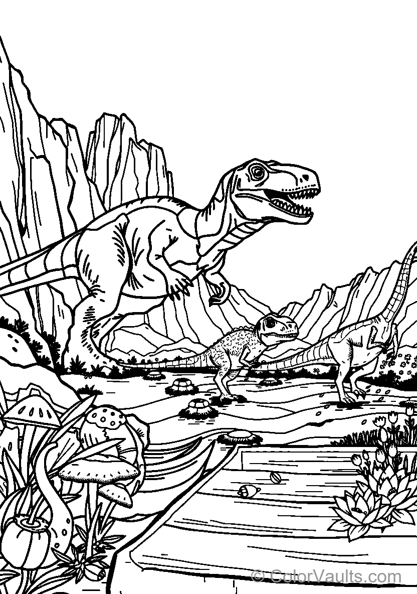 Dinosaur Adventure (Scene 8)